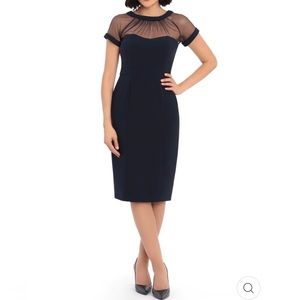 Signature by Robbie Bee illusion LBD dress.